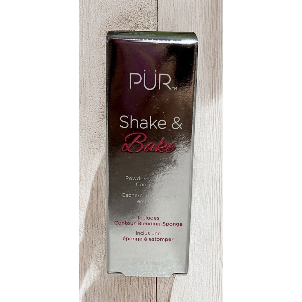 PÜR Shake & Bake Powder-to-Cream Concealer - Dark - Conceal And Set In 1 Step